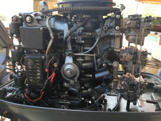 สำราญมารีน ขายเครื่องเรือ Yamaha 90แรง