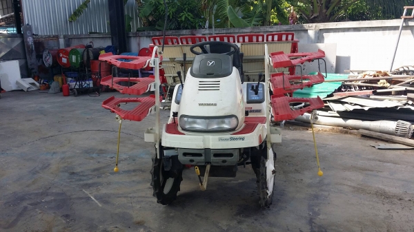 รถดำนานั่งขับ YANMAR รุ่น RR500 เก่าญี่ปุ่น  ดำนา 5 แถว  สภาพสวย