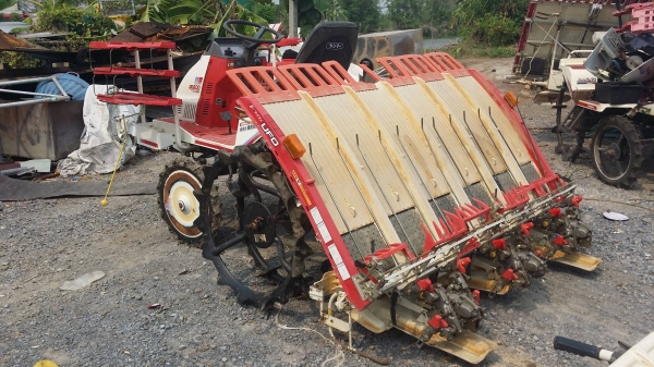 รถดำนานั่งขับ YANMAR รุ่น RR600 เก่าญี่ปุ่น  ดำนา 6 แถว  สภาพสวย