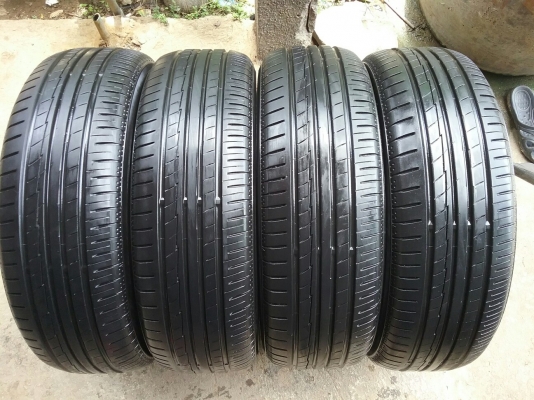 ยางYOKOHAMA รุ่นBluEarth-A..japan 185 60R15 ปี2015 สภาพสวยมากๆดอกเยอะมากๆ