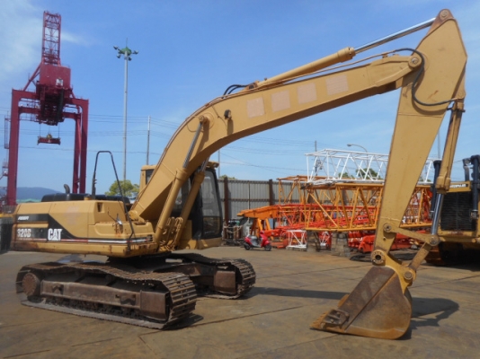 ขายรถแบคโฮ CAT 320B คอลโทรลสั้น รถนอกนำเข้าเอง สภาพสวยพร้อมใช้งาน