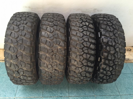 ขาย ยางBF KM2 265/75/16. USA. ดอกเต็ม ทุกเส้น ไม่มีปะ 4เส้น