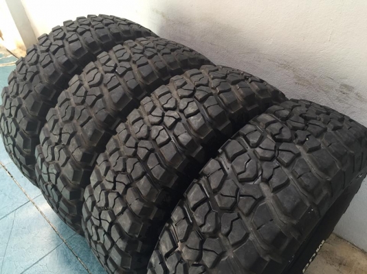 ขาย ยางBF KM2 265/75/16. USA. ดอกเต็ม ทุกเส้น ไม่มีปะ 4เส้น