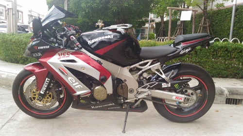 ขาย Ninja ZX9R 2001 แปลงโฉมเป็น ZX10R 2014 เครื่องดี แรง 270up รถทำไปเยอะ อินวอยซ์+สพม