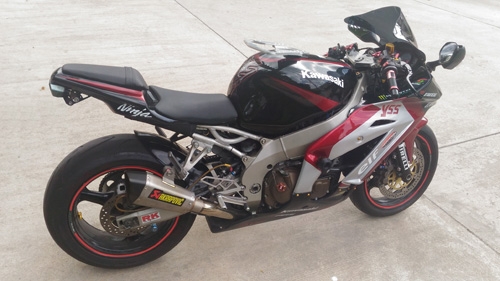 ขาย Ninja ZX9R 2001 แปลงโฉมเป็น ZX10R 2014 เครื่องดี แรง 270up รถทำไปเยอะ อินวอยซ์+สพม