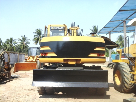 ขายรถขุดล้อยาง CAT M312/D ระบบเต็มเก่านอก มาลองได้ทุกวันโทร.081-9443772