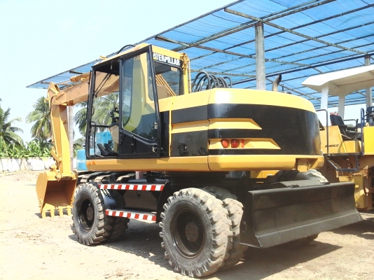 ขายรถขุดล้อยาง CAT M312/D ระบบเต็มเก่านอก มาลองได้ทุกวันโทร.081-9443772