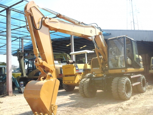 ขายรถขุดล้อยาง CAT M312/D ระบบเต็มเก่านอก มาลองได้ทุกวันโทร.081-9443772