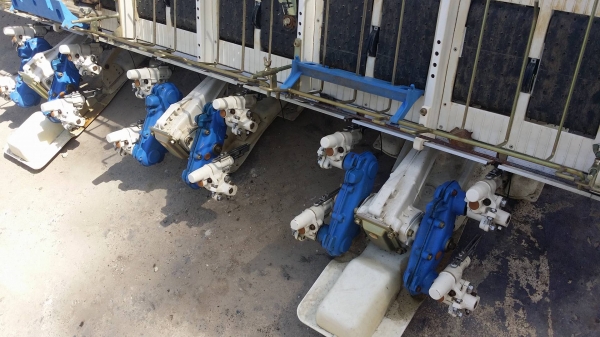 รถดำนานั่งขับ ISEKI  รุ่น PA600HD เก่าญี่ปุ่น  ดำนา 6 แถว สภาพสวย