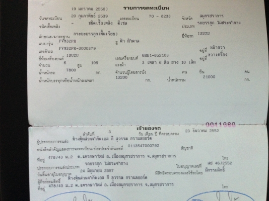 ขายสิบล้อพื้นเรียบช่วงยาว7เมตร