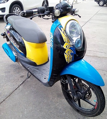 ขายได้ขาย Honda Scoopy i ปี54 ล้อแม็กซ์