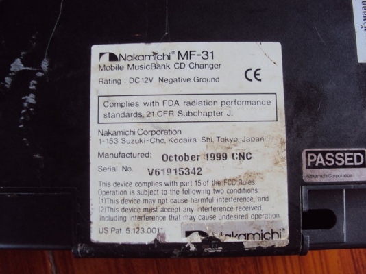 ติดรถยนต์  Nakamichi ทั้งชุด