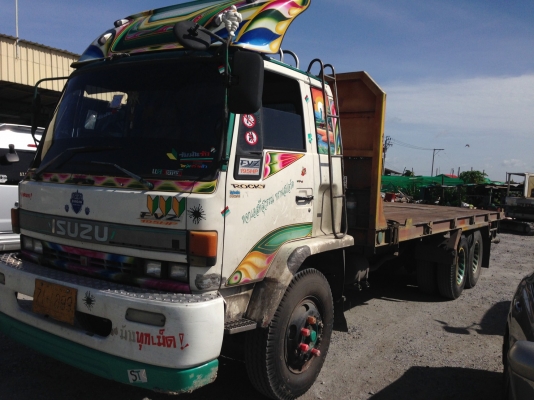 ขายสิบล้อพื้นเรียบ 1เพลาช่วงยาว7เมตร(มี 2 คัน)