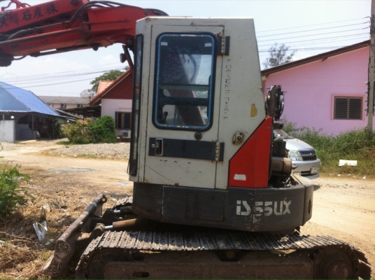 ขายรถแบ็คโฮ IHI 55 เดิมๆ ตามรุ่น รถใช้งานได้ดี ทำงานอยู่ เอกสารซื้อขาย