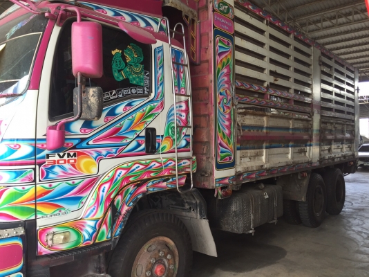 ขาย Isuzu FVM สิบล้อ เพลาเดียวไม่ดั้ม 300 แรงม้า ปี 2553 ยางใหม่ 10 เส้น