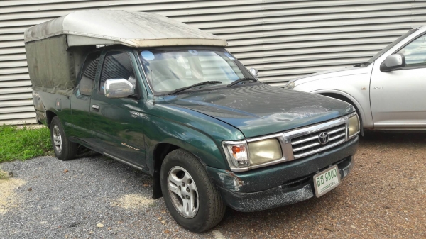 รถกระบะTOYOTA TIGER ปี99 เครื่องเบนซิน ติดแก๊สหัวฉีด ไฟฟ้า ราคา 79,000 รถอยู่ดอนเมือง