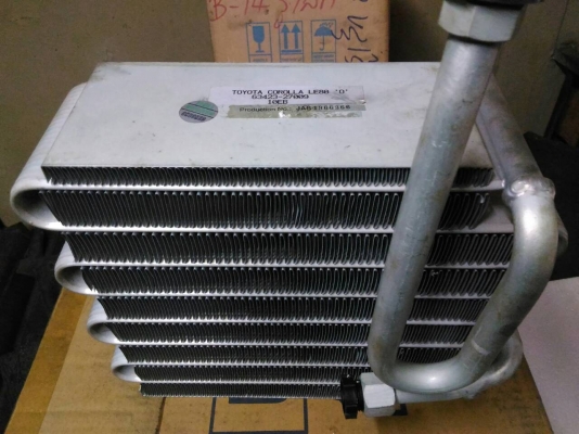 ตู้แอร์ รังผึ้ง คอยเย็นโตโยต้า โคโรล่าหน้าแหลม LE80 86 ลายแท้ ต่างจังหวัดส่งได้ TEL0890671028 อยู่ดอนเมือง IDline 0890671028