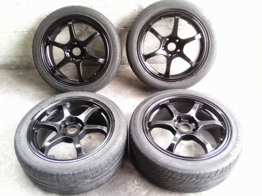 ขอบ17นิ้ว5รู114 พร้อมยาง สวยๆ 4 ล้อ ราคา 7200 บาท