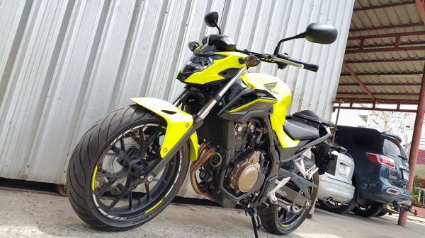 CB500F 2016 รถอายุ 3 เดือน 4000 โล มีป.ชั้น1 ไร้ริ้วรอยดั่งรถใหม่