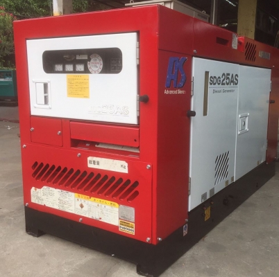 ขายเครื่องปั่นไฟสภาพดี มือสองจากญี่ปุ่น พร้อมใช้งาน