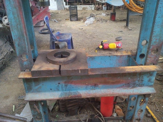 แท่นอัดไฮดรอลิค หัวโยกบน เลื่อนซ้ายขวา ของแท้สวีเด็น