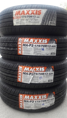 ยาง 175/70/13 ปี 16 Maxxis ma p3 ราคา 4 เส้น =4700
