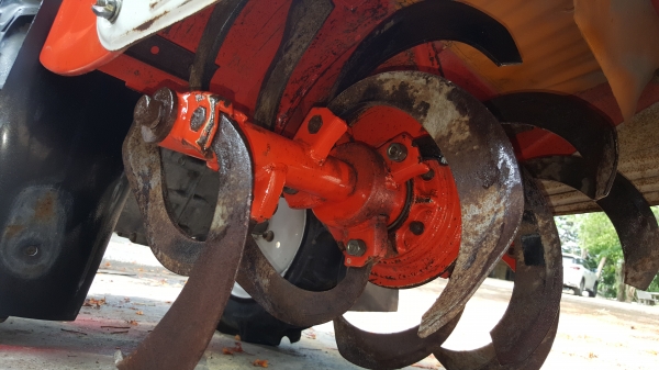 รถพรวนดิน คูโบต้าดีเชล 7.5 แรง