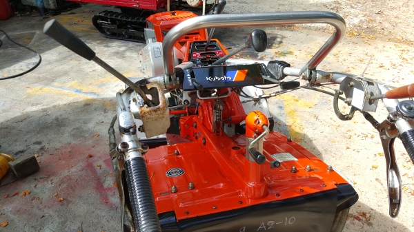 รถพรวนดิน คูโบต้าดีเชล 7.5 แรง