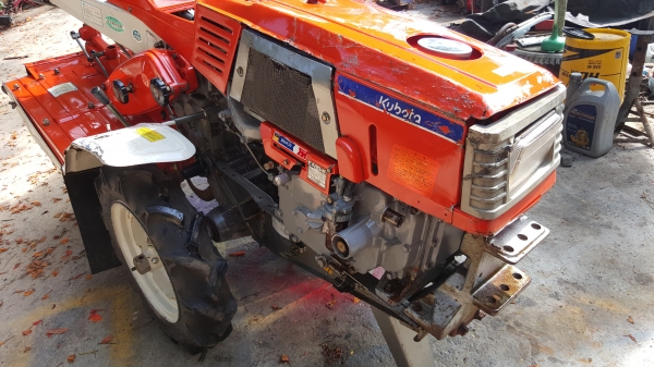 รถพรวนดิน คูโบต้าดีเชล 7.5 แรง