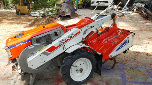 รถพรวนดิน คูโบต้าดีเชล 7.5 แรง
