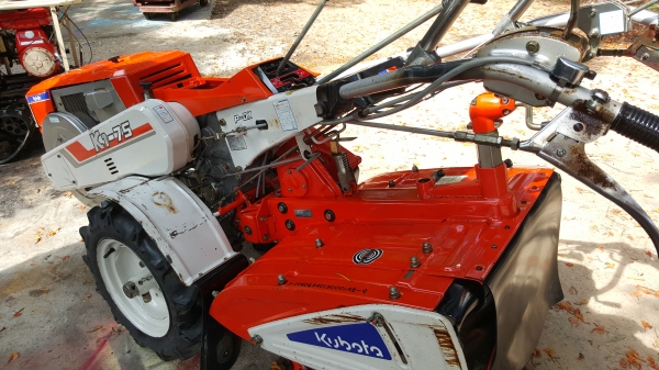 รถพรวนดิน คูโบต้าดีเชล 7.5 แรง