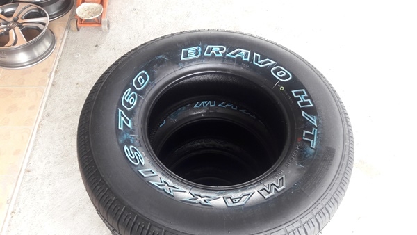 ยาง 255/70/15 ปี 16 Maxxis BRAVO HT760 ราคา 4 เส้น =11800