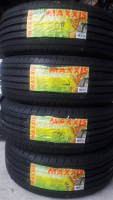 ยาง 205/55/16 ปี 16 Maxxis MS 800 ราคา 4 เส้น =7500