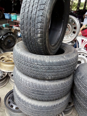 245/65R17  BRIDGESTONE DUELER H/T 840  ชุด 4 เส้น tel.081-4273941 ไอดีไลน์ 0814273941