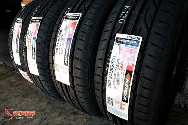 HANKOOK V12 EVO2 195/50R15,195/55R15 เข้าใหม่ ปี16