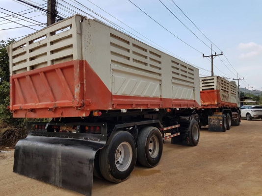 ขายรถบรรทุกดั้ม Isuzu fxz 360 ปี 55 พ่วงแม่ลูก ขายรถบรรทุกดั้ม Isuzu fxz 360 ปี 55 พ่วงแม่ลูก