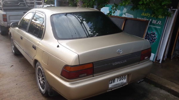 Toyota 3 ห่วง เครื่อง1300 ครื่อง ช่วงล่างดีมาก เพาเวอร์ เกียรธรรมดา แอร์เย็น ทรงสวย เดิมๆ แก๊สลงเล่ม ภาษี 25 ธ ค 59