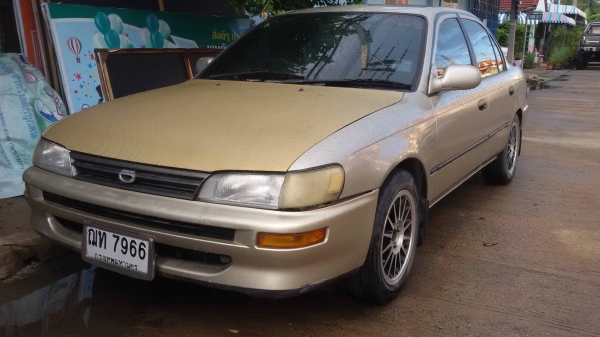 Toyota 3 ห่วง เครื่อง1300 ครื่อง ช่วงล่างดีมาก เพาเวอร์ เกียรธรรมดา แอร์เย็น ทรงสวย เดิมๆ แก๊สลงเล่ม ภาษี 25 ธ ค 59