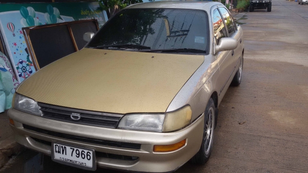 Toyota 3 ห่วง เครื่อง1300 ครื่อง ช่วงล่างดีมาก เพาเวอร์ เกียรธรรมดา แอร์เย็น ทรงสวย เดิมๆ แก๊สลงเล่ม ภาษี 25 ธ ค 59