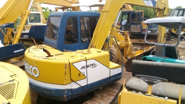 ขายรถแมคโค SK-60-3สภาพสวยเครื่องเดิมปั้มเดิมขายไม่แพง