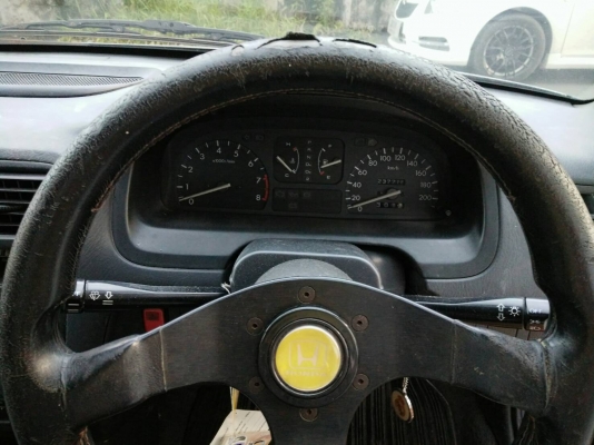 HONDA CITY 1.3 CC. เกียร์AUTO กระจกไฟฟ้า สีฟ้า ปี 1996 เครื่องดี แอร์เย็น