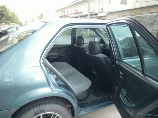 HONDA CITY 1.3 CC. เกียร์AUTO กระจกไฟฟ้า สีฟ้า ปี 1996 เครื่องดี แอร์เย็น