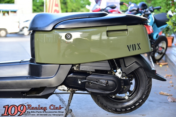 ขาย Yamaha Vox สีเขียวทหาร ปี2009 สภาพสวย