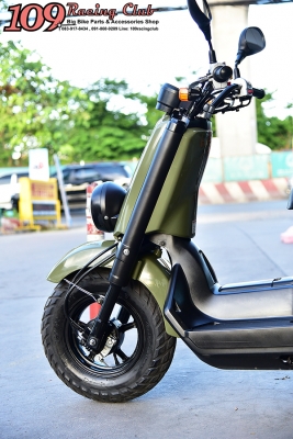 ขาย Yamaha Vox สีเขียวทหาร ปี2009 สภาพสวย