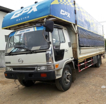 ขายแล้ว ครับ หกล้อ ฮีโน่ FF3H195ปี37ช่วงยาว7.20ม ท้ายลิฟ ยาง900 สภาพดีสวยพร้อมใช้งาน ทะเบียนพร้อมโอน