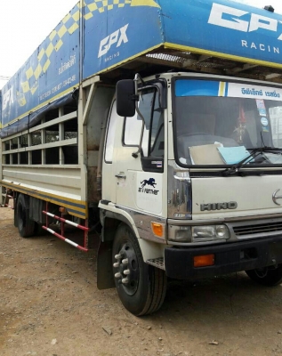 ขายแล้ว ครับ หกล้อ ฮีโน่ FF3H195ปี37ช่วงยาว7.20ม ท้ายลิฟ ยาง900 สภาพดีสวยพร้อมใช้งาน ทะเบียนพร้อมโอน