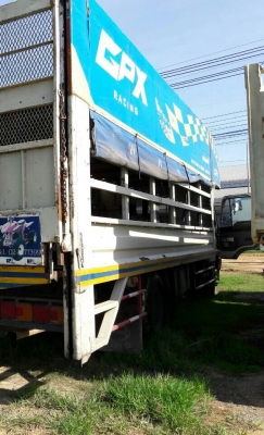 ขายแล้ว ครับ หกล้อ ฮีโน่ FF3H195ปี37ช่วงยาว7.20ม ท้ายลิฟ ยาง900 สภาพดีสวยพร้อมใช้งาน ทะเบียนพร้อมโอน