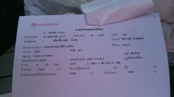 หกล้อ อีซูชุ KS32-115แรง ยาว5 สภาพดีพร้อมใช้งาน ทะเบียนพร้อมโอน
