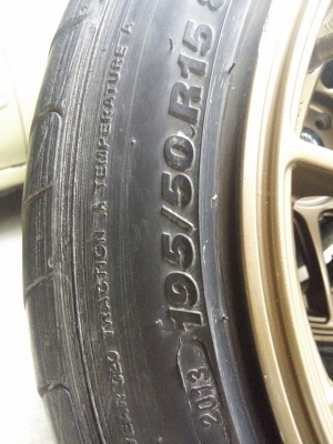 XXR ขอบ 15 กว้าง 8.25 ติดยาง 195 50 15 กลางปี 13