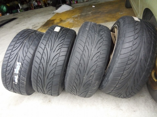 XXR ขอบ 15 กว้าง 8.25 ติดยาง 195 50 15 กลางปี 13